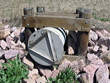 STAINLESS STEEL HANSON FLAP GATE ON PERRY CREEK